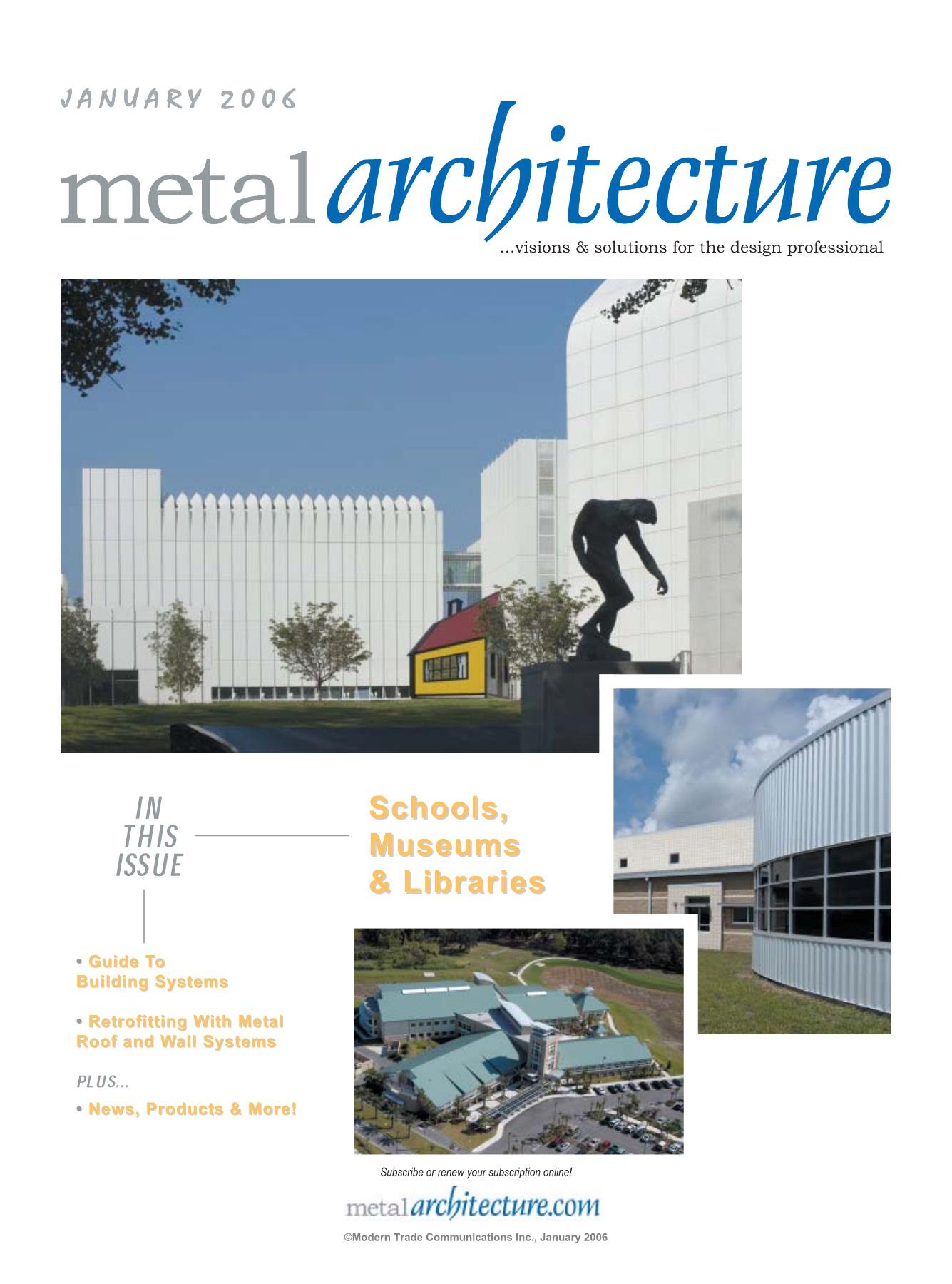 High Museum Metal Architectural Article Page 001